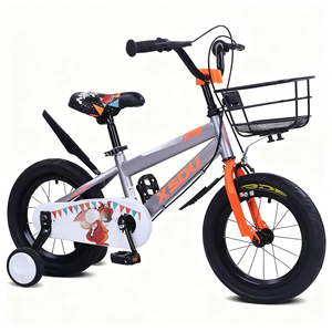Bicicleta Infantil de 12/16 Pulgadas con Ruedas de Entrenamiento, Bicicleta para Niños y Niñas de 2 a 9 Años, Cuadro de Acero, Bicicleta para Niños Pequeños, OEM - Product Image 2
