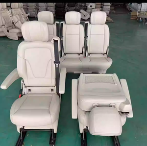 Sedile Originale in Pelle Nera 2024 per <span class=keywords><strong>Mercedes</strong></span> Viano <span class=keywords><strong>Vito</strong></span> Classe <span class=keywords><strong>V</strong></span>, Pieghevole per Modelli W447/Metris/<span class=keywords><strong>Vito</strong></span>/V250/V300 - Product Image 4