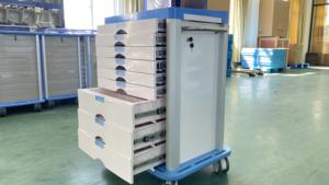 फर्नीचर निर्माता प्रत्यक्ष बिक्री नई नर्स मोबाइल दवा दुर्घटना कार्ट मेडिकल ट्रॉली अस्पताल या क्लिनिक के लिए - Product Image 4