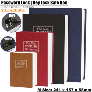 Salvadanaio a Forma di Libro Segreto per Nascondere Monete e Denaro Cassaforte Nascosta per Contanti Gioielli Armadietto con Password Digitale - Product Image 2