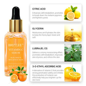 थोक <span class=keywords><strong>BREYLEE</strong></span> Whitening ब्राइटनिंग फीका स्पॉट प्राकृतिक कार्बनिक विटामिन सी सीरम - Product Image 3
