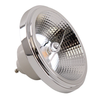 Foco LED de 15W sin regulación de intensidad, AC110V-240V, 3000k-6500k, AR111 GU10, 1200lm, AR111 Led GGU10, Cuerpo de Aluminio y Plástico