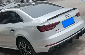 สปอยเลอร์หลัง สำหรับ Audi A4 B9 ปี 2017 2018 2019 2020 2021 2022 ชุดแต่งสปอยเลอร์หลัง ฝากระโปรงท้าย ชิ้นส่วนภายนอก - Product Image 5