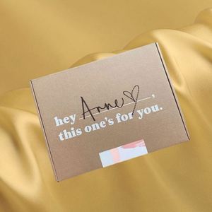 Wholesale Custom <b>Biodegradable</b> Recycled Kraft <b>Paper</b> Rigid Shipping & Gift Boxes Lids Matt Lamination for Socks Fur Packaging - Product Image 2