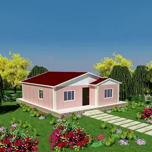 Single storey quick assembly prefab homes