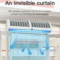 Populaire OEM ODM intérieur classique à flux croisé et rideau d'air centrifuge en gros avec grand vent pour boutique et magasin