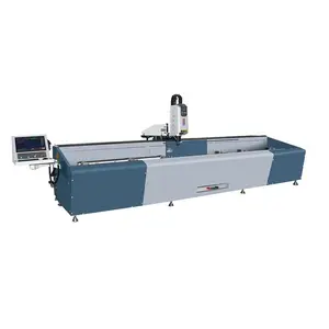 3000mm stroke aluminum profiles CNC drilling milling machine with ATC