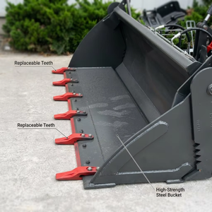 Livraison Gratuite - Tracteur Agricole Mini 4x4 Remorquable le Moins Cher avec Pelle Hydraulique pour Terrassement à Vendre - Product Image 3
