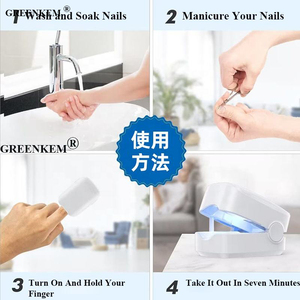 Lámpara de 2W <span class=keywords><strong>para</strong></span> Hongos en las <span class=keywords><strong>Uñas</strong></span>, Terapia de Luz Azul, Tratamiento <span class=keywords><strong>para</strong></span> Hongos en las <span class=keywords><strong>Uñas</strong></span> de los Pies y de las Manos, Lámpara <span class=keywords><strong>para</strong></span> <span class=keywords><strong>Uñas</strong></span> - Product Image 4