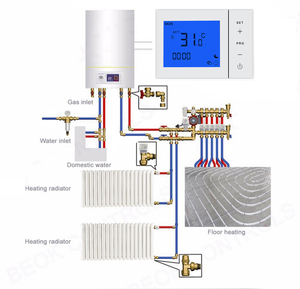 H01 7-יום לתכנות wifi התרמוסטט אלחוטי <span class=keywords><strong>lcd</strong></span> מסך מגע tuya שליטה מרחוק עבור מחשב חימום חשמל מלון pex חימום - Product Image 6