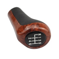 Pommeau de levier de vitesse pour BMW 1 3 5 6 Series E46 E53 E60 E61 E63 E65 E81 E82 E83 E87 E90 E91 E92 X1 X3 X5 Grain de bois