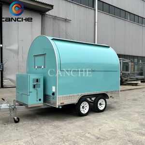 Camión de Café Móvil para Cafetería, Remolque de Hot Dogs, Remolque de Comida, Equipo Multifuncional de Acero Inoxidable para Comida Rápida Comercial - Product Image 5