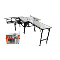 Nouveau produit très demandé : Scie à onglet coulissante mécanique WJ600, Scie de table coulissante pour le travail du bois