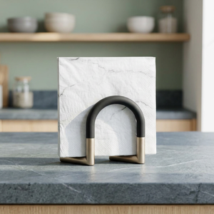 Metal Napkin Stand & Tissue Paper Towel Dispenser Dining Table Decor Accessory for Kitchen Restaurant Hotel or Office - Product Image 4