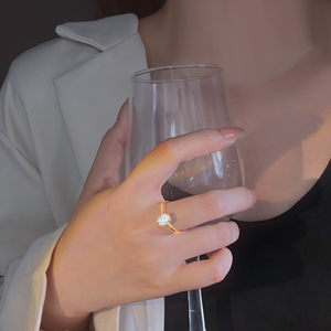 <span class=keywords><strong>Argento</strong></span> <span class=keywords><strong>925</strong></span> <span class=keywords><strong>e</strong></span> oro giallo gioielli VVS Moissanite eternit anello di nozze taglio ovale Bling VVS Moissanite anelli da donna - Product Image 4