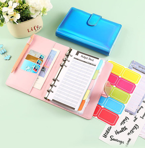 Carnet de notes A5/A6 en cuir PU à feuilles mobiles, couverture de planificateur/agenda, style dessin animé, promotionnel, vente en gros - Product Image 5