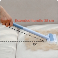 Grattoir multifonctionnel pour poils d'animaux de compagnie Épilation collante pour chats Épilation des chiens Brosse double face pour nettoyer les tapis et les canapés.