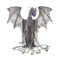 Halloween Horreur Prisonnier Prop Extérieur Effrayant Dragon Géant Décoration Animé Halloween Effrayant Animatronique