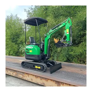 CE Approved 3 Cylinder Diesel Engine Hydraulic Hydro Crawler Mini Digger 2 Tone Excavators for Sale Multi-Use Excavator