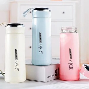 JUNVOY Borraccia Termica Sottovuoto in Vetro Resistente al Calore, Antigoccia, Portatile, di Tendenza, Famosa su Internet, Regalo Perfetto per l'Inaugurazione - Product Image 4