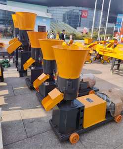 Nouvelle <span class=keywords><strong>machine</strong></span> à granulés d'aliments en acier au carbone de 500 kg/h, moteur de 11 kW, compatible avec les moteurs diesel, granulateur à haute efficacité, granulés réglables - Product Image 6