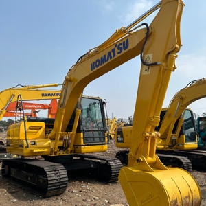 Excavadora Komatsu PC110 PC130 de alto rendimiento usada en Japón, equipo de construcción de tamaño mediano en venta - Product Image 2
