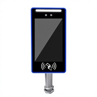 Sistema de Control de Acceso con Torniquete Digital, Reconocimiento Facial, Basado en Linux, Alimentado por USB, Cámara Dual, Tablet de 7 Pulgadas con Pantalla Dual
