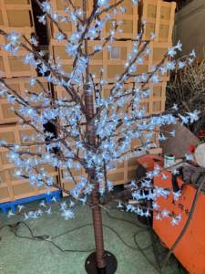 Lumière de Noël de jardin à fibre optique pour l'extérieur <span class=keywords><strong>blanc</strong></span> chaud LED fée éclairée <span class=keywords><strong>saule</strong></span> IP44 - Product Image 2