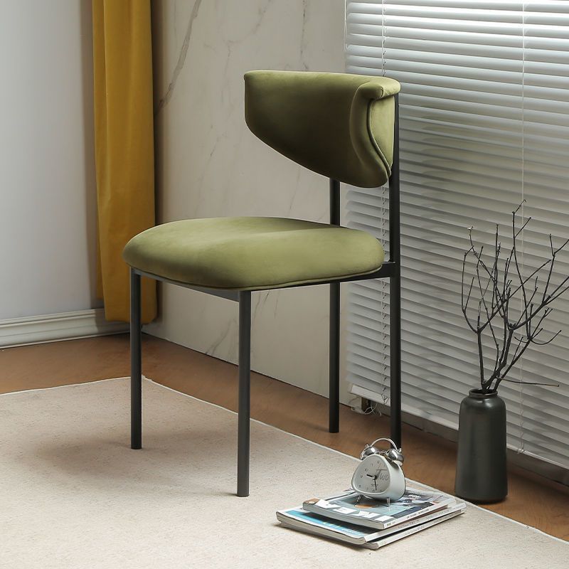 Cadre noir vert moutarde [flanelle]