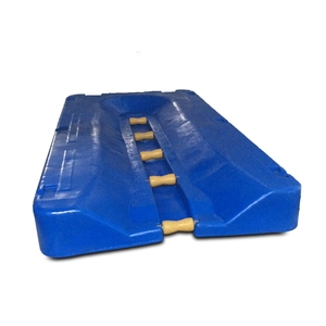 Sistema de Muelle Marina HDPE Azul para Moto Acuática y Elevador de Pontón con Flotador de Acceso Directo, Capacidad de Flotabilidad de 1100 kg - Product Image 1