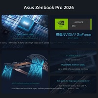 ASUS Wu Shuang Pro Laptop Intel Core i5 / RTX 3050 144Hz Display da 16 pollici Laptop da Gaming