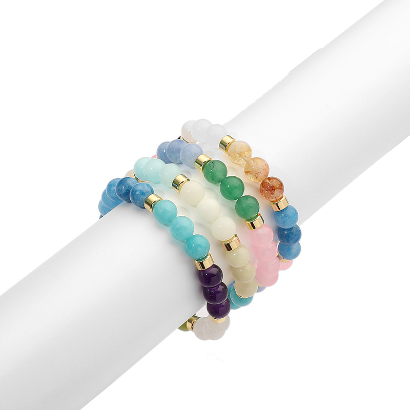 Fashion Exquisite Luxury Agate Beaded Bracelet