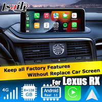 8 + GB أندرويد 13 مشغل سيارة لاسلكي أندرويد واجهة فيديو لسيارة لكزس RX300 RX450h RX350 واجهة فيديو بواسطة Lsailt
