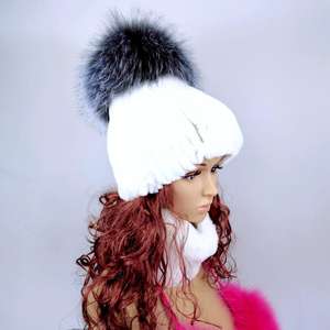 Chapeau <span class=keywords><strong>en</strong></span> fourrure <span class=keywords><strong>de</strong></span> <span class=keywords><strong>lapin</strong></span> Rex pour femme, chapeau d'hiver <span class=keywords><strong>en</strong></span> véritable <span class=keywords><strong>peau</strong></span> <span class=keywords><strong>de</strong></span> renard décontractée, bonnets russes décontractés - Product Image 2