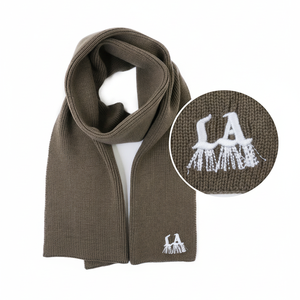 暖かい & 居心地の良いサーマルスカーフカスタム冬メンズニットスカーフ - Product Image 1