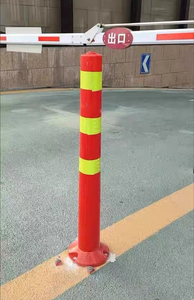 交通杆柔性引导柱塑料警示弹簧柱用于交通控制目的 - Product Image 4