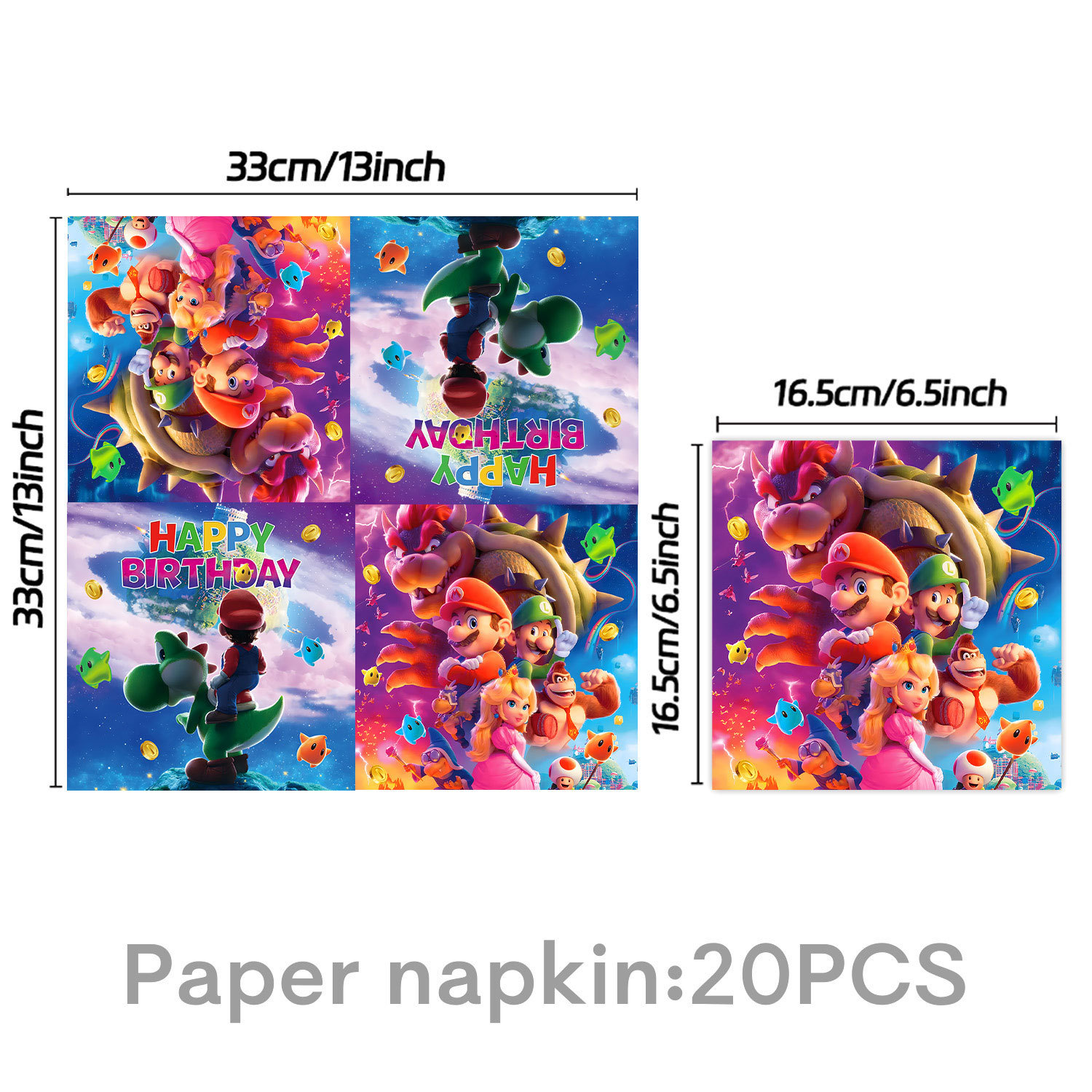 20pcs napkins