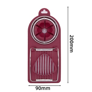 Coupe-œufs professionnel en acier inoxydable, coupe-pétales pour fraises, kiwis, champignons, fil tranchant, compatible lave-vaisselle, durable - Product Image 5