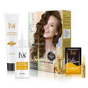 IVS Private Label Low ammoniaca Hair Salon prodotti 27 colore permanente tinture per capelli colore biologico colore rosso vino - Product Image 6