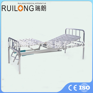 เตียงพยาบาลปรับระดับด้วยมือรุ่น Ruilong RC-056 ทำจากสแตนเลส ใช้ได้ทั้งที่บ้านและโรงพยาบาล - Product Image 5