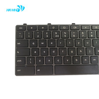 Clavier britannique noir HK-HHT pour Dell Chromebook 3100 2XD6T 02XD6T avec cadre autres pièces d'ordinateur