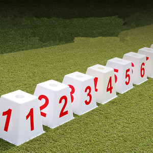 Coni di segno della pista del triangolo di velocità in plastica ABS per la zona di agilità che segna i coni per la pista <span class=keywords><strong>e</strong></span> il campo - Product Image 2