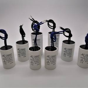 Epers Condensateur 15uf +/- 5% 450v avec fil Dimension 25x55mm CBB60 pour pompe à puits profond - Product Image 6