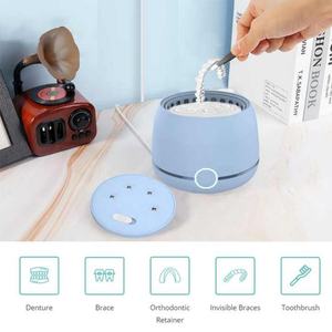 Nettoyeur ultrasonique dentaire avec réservoir en acier inoxydable de 200 ml, nettoyeur ultrasonique domestique pour appareils dentaires - Product Image 4