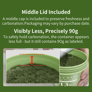 Arcilla Burbujeante Hipoalergénica para Limpieza de Poros, Holy Basil Bubble Deep 90g, Burbuja Mineral Facial para Limpieza Profunda - Product Image 5