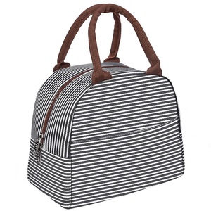 Portable lunch box travel picnic lady handbag insulated thermal cooler bag