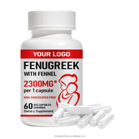 Capsules de Fenugrec et de Graines de Fenouil à Haute Concentration Marque Blanche pour l'Équilibre Systémique Quotidien et le Bien-être Féminin