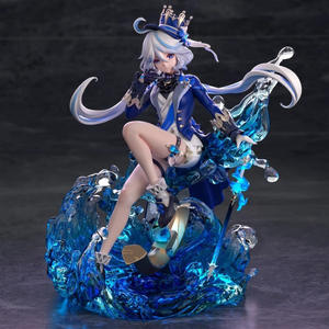 Funina figura juego ornamento hermosa chica sosteniendo paraguas bidimensional agua Dios pecador baile modelo juguete Anime soplador de aire - Product Image 1
