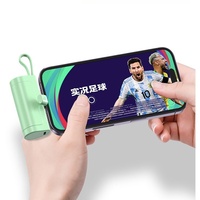2025 dernière Portable 5000mAh alimentation Mobile sténopé lampe affichage lithium polymère batterie technologie 10W banque de charge