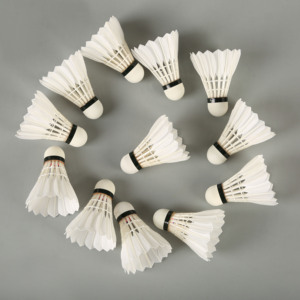 Trắng Lông Ngỗng Cầu Lông Ngỗng Lông Với Giá Tốt Nhất Giống Như BWF Đá Cầu Đá Cầu Lingmei 90 - Product Image 6